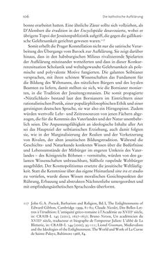 Image of the Page - 106 - in Aufklärung habsburgisch - Staatsbildung, Wissenskultur und Geschichtspolitik in Zentraleuropa 1750–1850