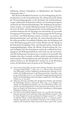 Bild der Seite - 116 - in Aufklärung habsburgisch - Staatsbildung, Wissenskultur und Geschichtspolitik in Zentraleuropa 1750–1850
