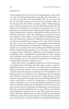 Image of the Page - 122 - in Aufklärung habsburgisch - Staatsbildung, Wissenskultur und Geschichtspolitik in Zentraleuropa 1750–1850