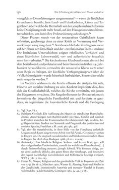Bild der Seite - 150 - in Aufklärung habsburgisch - Staatsbildung, Wissenskultur und Geschichtspolitik in Zentraleuropa 1750–1850
