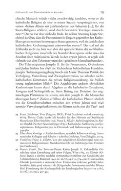 Bild der Seite - 153 - in Aufklärung habsburgisch - Staatsbildung, Wissenskultur und Geschichtspolitik in Zentraleuropa 1750–1850