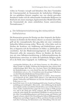 Image of the Page - 160 - in Aufklärung habsburgisch - Staatsbildung, Wissenskultur und Geschichtspolitik in Zentraleuropa 1750–1850