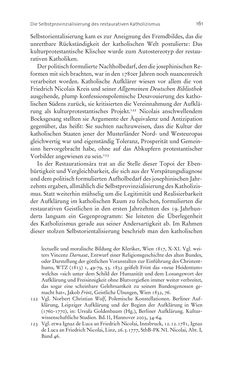 Image of the Page - 161 - in Aufklärung habsburgisch - Staatsbildung, Wissenskultur und Geschichtspolitik in Zentraleuropa 1750–1850