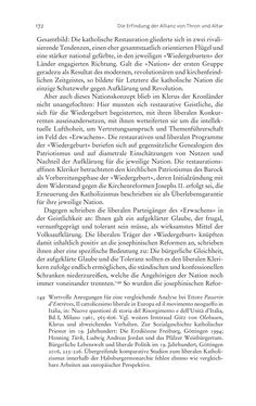 Image of the Page - 172 - in Aufklärung habsburgisch - Staatsbildung, Wissenskultur und Geschichtspolitik in Zentraleuropa 1750–1850