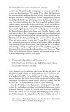 Bild der Seite - 181 - in Aufklärung habsburgisch - Staatsbildung, Wissenskultur und Geschichtspolitik in Zentraleuropa 1750–1850