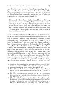 Image of the Page - 185 - in Aufklärung habsburgisch - Staatsbildung, Wissenskultur und Geschichtspolitik in Zentraleuropa 1750–1850