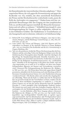 Image of the Page - 191 - in Aufklärung habsburgisch - Staatsbildung, Wissenskultur und Geschichtspolitik in Zentraleuropa 1750–1850