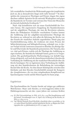 Bild der Seite - 192 - in Aufklärung habsburgisch - Staatsbildung, Wissenskultur und Geschichtspolitik in Zentraleuropa 1750–1850