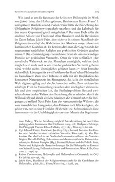 Image of the Page - 205 - in Aufklärung habsburgisch - Staatsbildung, Wissenskultur und Geschichtspolitik in Zentraleuropa 1750–1850