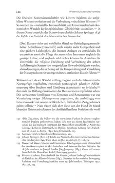 Bild der Seite - 244 - in Aufklärung habsburgisch - Staatsbildung, Wissenskultur und Geschichtspolitik in Zentraleuropa 1750–1850
