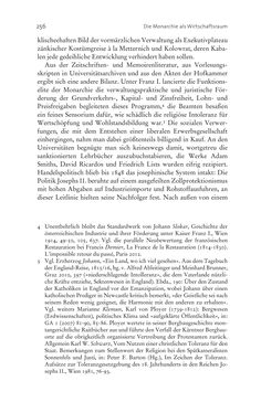 Image of the Page - 256 - in Aufklärung habsburgisch - Staatsbildung, Wissenskultur und Geschichtspolitik in Zentraleuropa 1750–1850