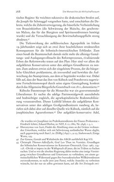 Image of the Page - 268 - in Aufklärung habsburgisch - Staatsbildung, Wissenskultur und Geschichtspolitik in Zentraleuropa 1750–1850