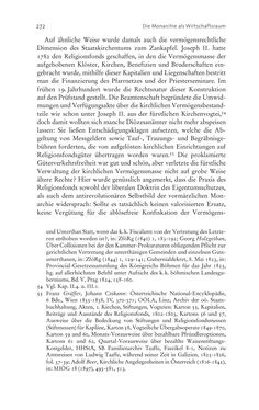 Bild der Seite - 272 - in Aufklärung habsburgisch - Staatsbildung, Wissenskultur und Geschichtspolitik in Zentraleuropa 1750–1850