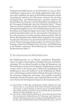 Bild der Seite - 310 - in Aufklärung habsburgisch - Staatsbildung, Wissenskultur und Geschichtspolitik in Zentraleuropa 1750–1850