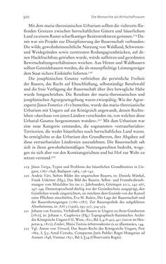 Bild der Seite - 320 - in Aufklärung habsburgisch - Staatsbildung, Wissenskultur und Geschichtspolitik in Zentraleuropa 1750–1850