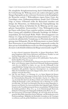 Image of the Page - 323 - in Aufklärung habsburgisch - Staatsbildung, Wissenskultur und Geschichtspolitik in Zentraleuropa 1750–1850