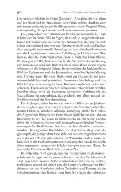 Bild der Seite - 336 - in Aufklärung habsburgisch - Staatsbildung, Wissenskultur und Geschichtspolitik in Zentraleuropa 1750–1850