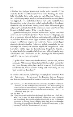 Image of the Page - 402 - in Aufklärung habsburgisch - Staatsbildung, Wissenskultur und Geschichtspolitik in Zentraleuropa 1750–1850
