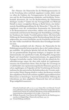 Image of the Page - 406 - in Aufklärung habsburgisch - Staatsbildung, Wissenskultur und Geschichtspolitik in Zentraleuropa 1750–1850