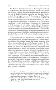 Image of the Page - 406 - in Aufklärung habsburgisch - Staatsbildung, Wissenskultur und Geschichtspolitik in Zentraleuropa 1750–1850