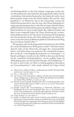 Image of the Page - 432 - in Aufklärung habsburgisch - Staatsbildung, Wissenskultur und Geschichtspolitik in Zentraleuropa 1750–1850