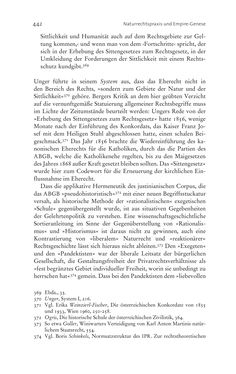 Bild der Seite - 442 - in Aufklärung habsburgisch - Staatsbildung, Wissenskultur und Geschichtspolitik in Zentraleuropa 1750–1850