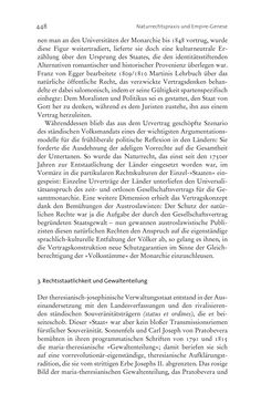 Bild der Seite - 448 - in Aufklärung habsburgisch - Staatsbildung, Wissenskultur und Geschichtspolitik in Zentraleuropa 1750–1850