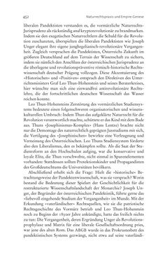 Image of the Page - 452 - in Aufklärung habsburgisch - Staatsbildung, Wissenskultur und Geschichtspolitik in Zentraleuropa 1750–1850