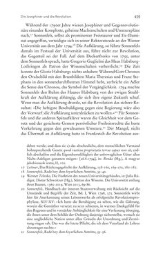Bild der Seite - 459 - in Aufklärung habsburgisch - Staatsbildung, Wissenskultur und Geschichtspolitik in Zentraleuropa 1750–1850