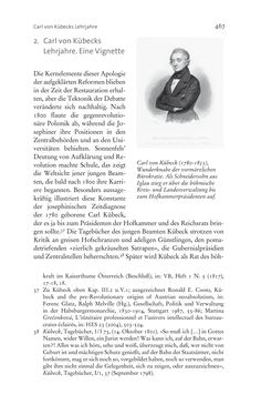 Image of the Page - 467 - in Aufklärung habsburgisch - Staatsbildung, Wissenskultur und Geschichtspolitik in Zentraleuropa 1750–1850