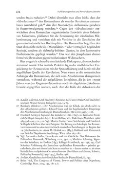 Bild der Seite - 474 - in Aufklärung habsburgisch - Staatsbildung, Wissenskultur und Geschichtspolitik in Zentraleuropa 1750–1850