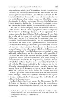 Image of the Page - 479 - in Aufklärung habsburgisch - Staatsbildung, Wissenskultur und Geschichtspolitik in Zentraleuropa 1750–1850