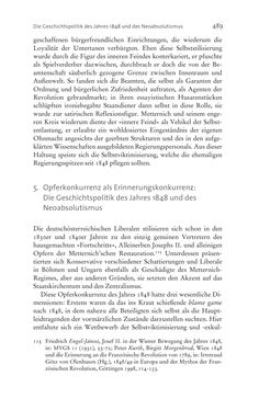 Bild der Seite - 489 - in Aufklärung habsburgisch - Staatsbildung, Wissenskultur und Geschichtspolitik in Zentraleuropa 1750–1850