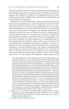 Bild der Seite - 491 - in Aufklärung habsburgisch - Staatsbildung, Wissenskultur und Geschichtspolitik in Zentraleuropa 1750–1850