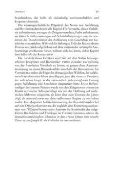 Bild der Seite - 511 - in Aufklärung habsburgisch - Staatsbildung, Wissenskultur und Geschichtspolitik in Zentraleuropa 1750–1850