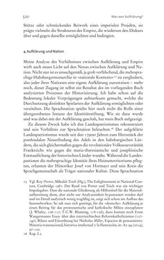 Bild der Seite - 520 - in Aufklärung habsburgisch - Staatsbildung, Wissenskultur und Geschichtspolitik in Zentraleuropa 1750–1850