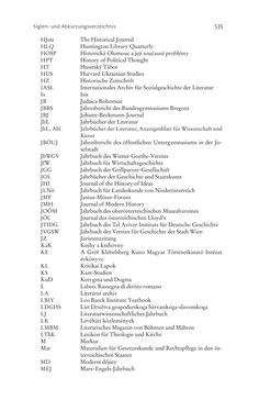 Image of the Page - 535 - in Aufklärung habsburgisch - Staatsbildung, Wissenskultur und Geschichtspolitik in Zentraleuropa 1750–1850