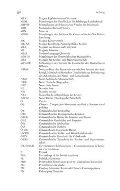 Image of the Page - 536 - in Aufklärung habsburgisch - Staatsbildung, Wissenskultur und Geschichtspolitik in Zentraleuropa 1750–1850