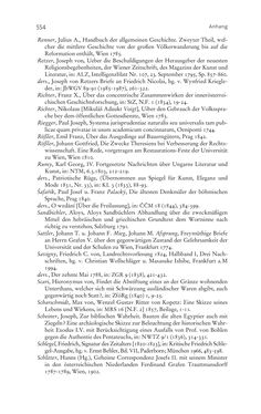 Bild der Seite - 554 - in Aufklärung habsburgisch - Staatsbildung, Wissenskultur und Geschichtspolitik in Zentraleuropa 1750–1850