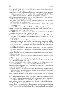 Bild der Seite - 576 - in Aufklärung habsburgisch - Staatsbildung, Wissenskultur und Geschichtspolitik in Zentraleuropa 1750–1850