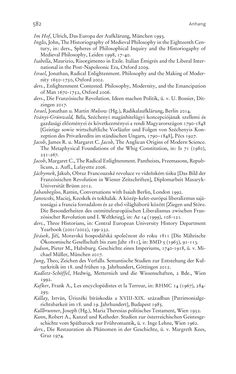 Bild der Seite - 582 - in Aufklärung habsburgisch - Staatsbildung, Wissenskultur und Geschichtspolitik in Zentraleuropa 1750–1850
