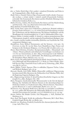 Image of the Page - 592 - in Aufklärung habsburgisch - Staatsbildung, Wissenskultur und Geschichtspolitik in Zentraleuropa 1750–1850