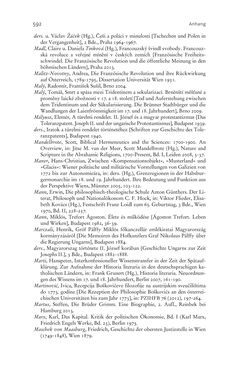 Image of the Page - 592 - in Aufklärung habsburgisch - Staatsbildung, Wissenskultur und Geschichtspolitik in Zentraleuropa 1750–1850