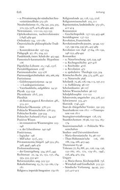 Image of the Page - 626 - in Aufklärung habsburgisch - Staatsbildung, Wissenskultur und Geschichtspolitik in Zentraleuropa 1750–1850