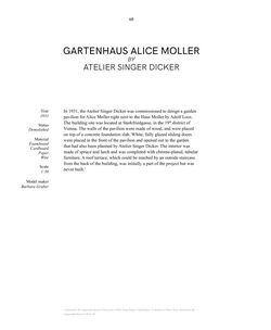 Image of the Page - 68 - in Demolished Modified Endangered - Modelling Austrian Architecture Of The 20th Century