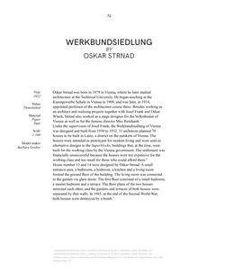 Bild der Seite - 72 - in Demolished Modified Endangered - Modelling Austrian Architecture Of The 20th Century