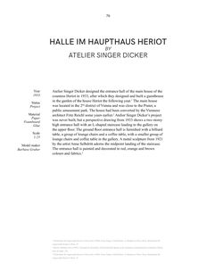 Image of the Page - 76 - in Demolished Modified Endangered - Modelling Austrian Architecture Of The 20th Century