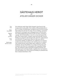 Bild der Seite - 84 - in Demolished Modified Endangered - Modelling Austrian Architecture Of The 20th Century