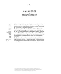 Bild der Seite - 92 - in Demolished Modified Endangered - Modelling Austrian Architecture Of The 20th Century