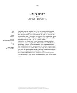 Image of the Page - 100 - in Demolished Modified Endangered - Modelling Austrian Architecture Of The 20th Century